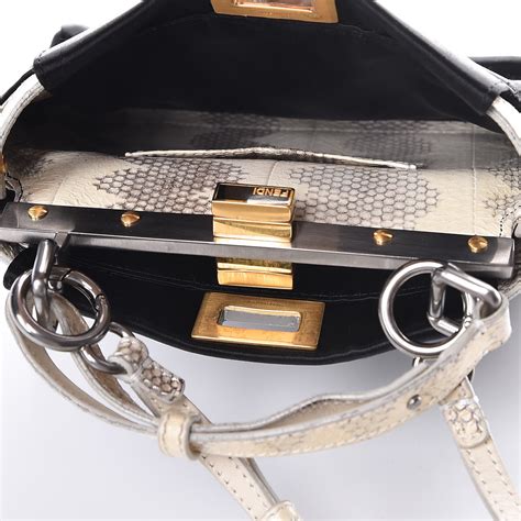 fendi peekaboo hong kong price|Fendi peekaboo snakeskin.